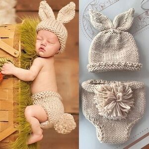 Newborn/baby bunny photography props 2 pie…